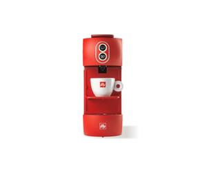 illy Nouvelle Machine à Café Gaufre ESE 44mm Filtre Papier Cafetières à Dosettes Couleur Rouge