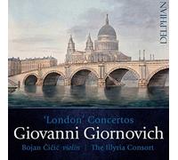 Illyria Consort - Giovanni Giornovich London Concertos - CD - F4z