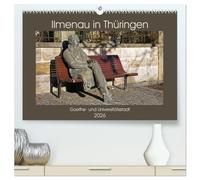 Ilmenau in Thüringen. Goethe- und Universitätsstadt (hochwertiger Premium Wandkalender 2026 DIN A2 quer), Kunstdruck in Hochglanz: Das landschaftlich ... der Ilm, die der Stadt einst ihren Namen gab