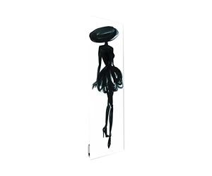 ILO - Radiateur Électrique Mural - Rayonnant - Design - +38 Décors - Extra Plat - Wi-Fi Connecté - 500W - Pour pièce de 10m² - Orientation Vert.+Horiz. - Éco, Silencieux - Mademoiselle
