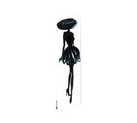 ILO - Radiateur Électrique Mural - Rayonnant - Design -Mademoiselle | +38 Décors - Extra Plat - Wi-Fi Connecté - 500W - Pour pièce de 10m² - Orientation Vert.+Horiz. - Éco, Silencieux
