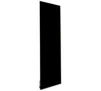 ILO - Radiateur Électrique Rayonnant Mural - 500W - +28 Motifs- Extra Plat, Verre- IP44 - Connecté WIFI - Programmable - Noir