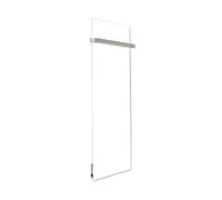 ILO-Radiateur Sèche-Serviette Électrique -500W- Blanc | +28 Motifs, Design+-Rayonnant-Extra Plat - IP44 - Wi-Fi, Connecté-2 barres Inox-Verticale-Horizontale-Éco+, Silencieux-France