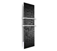 ILO/Sèche Serviette Électrique Soufflant Rayonnant Mural /1250w/Briques noires
