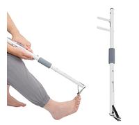ILOKNZI Coupe-ongles à long manche 4 mm de large ouverture - Tige entièrement en aluminium - Pas besoin de se pencher - Outil facile à atteindre - XS - 50 cm