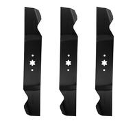 ILONPA Jeu de lames de paillage pour tondeuses MTD Cub Cadet Troy-Bilt de 137,2 cm 742-0677B 7420677 942-0677 942-0677A RZT54 RZT