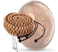 ILOOXI Handpan Décoration Rotin Corde, Tambour De Langue En Acier De 22 Pouces Tresse De Corde De Handpan, Corde De Rotin De Décoration De Handpan (Color : Black, Size : 55-65cm)