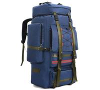 ILOOXI Sac À Dos De Randonnée 130L, Sac À Dos De Voyage Imperméable Ultra Léger Sac À Dos De Camping, Grand Sac À Dos pour Hommes Femmes Alpinisme Escalade (Color : Blue, Size : 130L)