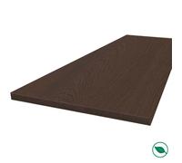 Ilot central stratifié HPL chêne brun 1600 x 900 x 38 mm FSC - Gamme Signature FORESTEA Dimensions : 1600 mm x 900 mm x 38 mm