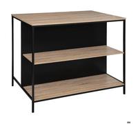 5five - ilot de bar avec rangement ""aliaj"" effet chêne naturel