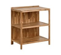 Îlot de Cuisine Extérieur avec Étagères et Plan de Travail 50 x 80 x 90 cm en Bo