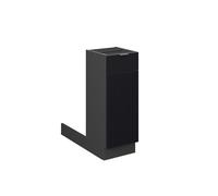 Îlot de cuisine Fame-Line, 30cm sans PT, Noir rayé/Anthracite, Vicco 50881
