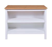 Ilot de Cuisine "Melina" 124cm Blanc