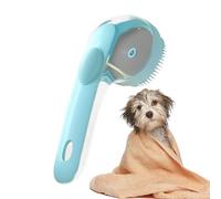 Îlot De Pour La Natation, Brosse Pour Bébés Pour, Peigne De Massage De Douche Pour Chiots, Brosse De Massage De Bain De Soins Aux Animaux De Compagnie Avec Distributeur De Shampooing Long
