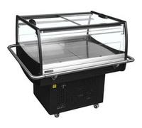 Ilot Réfrigéré Couvercle Vitré Coulissant 105 Litres Tefcold