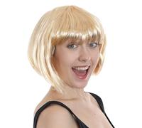Ilovefancydress Perruque courte pour adulte Style années 20 Cosplay Blond