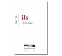Ils Défaut de langue - Natyot - La Boucherie Litteraire - broché - Poésie
