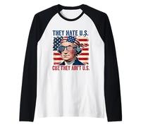 Ils détestent les États-Unis parce qu'ils ne sont pas américains George Washington Manche Raglan