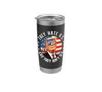 Ils détestent les États-Unis parce qu'ils ne sont pas des États-Unis - Patriotique 4 juillet Gobelet isotherme en acier inoxydable double paroi