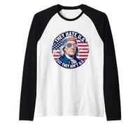 Ils détestent les États-Unis parce qu'ils ne sont pas des Franklin patriotiques américains américains Manche Raglan