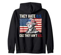Ils détestent Les États-Unis Parce qu'ils ne sont Pas l'humour Patriotique américain Sweat à Capuche