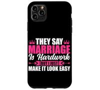 Ils Disent Que Le Mariage est Difficile mais Je Le rends Facile Coque pour iPhone 11 Pro Max