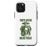 Ils étaient là : Premier OVNI Extraterrestre rétro Cryptid Bigfoot Coque pour iPhone 11 Pro
