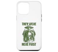 Ils étaient là : Premier OVNI Extraterrestre rétro Cryptid Bigfoot Coque pour iPhone 12 Pro Max
