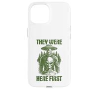 Ils étaient là : Premier OVNI Extraterrestre rétro Cryptid Bigfoot Coque pour iPhone 15