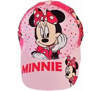 ILS I LOVE SHOPPING Chapeau avec visière de Garçon/Enfant en Coton Bonnet de Baseball réglable Minnie Mouse