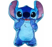 ILS I LOVE SHOPPING Coussin 3D en forme de forme en peluche pour enfants en polyester avec forme de silhouette de personnage (pour STITCH)