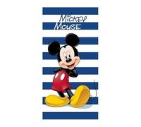 ILS I LOVE SHOPPING Drap de Plage Topolino Serviette de plage et de piscine en microfibre CM. 140 x 70, séchage rapide, ultra doux - MICKEY MOUSE