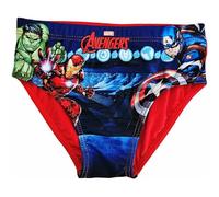 ILS I LOVE SHOPPING Maillot de bain Culotte Slip pour Enfants et Garçons Boxer Parigamba pour Mer et Piscine pour Avengers Hulk, rouge, 3-4 ans
