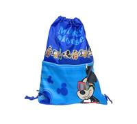 ILS I LOVE SHOPPING Sac de sport avec poignées et poche pour enfant, sac à cordon de serrage, sac de sport, piscine, voyage, porte-chaussures pour MICKEY MOUSE Mickey Mouse