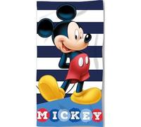 ILS I LOVE SHOPPING Serviette de plage et piscine en microfibre 140 x 70 cm séchage rapide, ultra doux MICKEY MOUSE, MIC24-3715