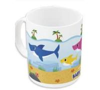 ILS I LOVE SHOPPING Tasse en céramique pour enfants dans une boîte cadeau (Baby Shark)