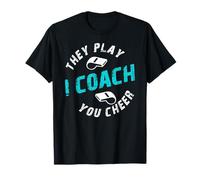 Ils Jouent Je Coache Tu Applaudis Sifflet Coaching Fun T-Shirt