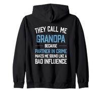 Ils m'appellent Grand-père Parce Que Mon Partenaire dans Le Crime me Fait Parler Sweat à Capuche