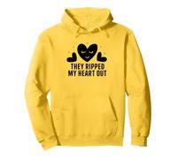 Ils m'ont arraché le cœur tricheur Heartbroken Tricherie Sweat à Capuche
