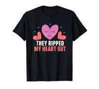 Ils m'ont arraché le cœur tricheur Heartbroken Tricherie T-Shirt