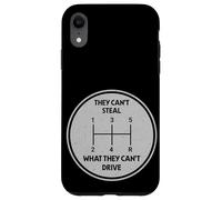 Ils ne Peuvent Pas Voler ce qu'ils ne Peuvent Pas Conduire Transmission Manuelle Coque pour iPhone XR