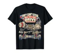 Ils ne Peuvent Pas Voler ce qu'ils ne Peuvent Pas Conduire Transmission Manuelle T-Shirt Graphique avec Valeur