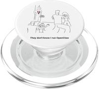 Ils ne savent Pas Que Je Lance OpenClaw PopSockets PopGrip pour MagSafe