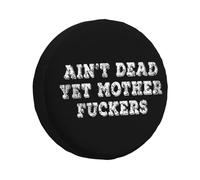 Ils Ne sont Pas Encore Morts, Fils De Pute Couverture De Roue De Secours Résistant À La Saleté Housse Roue De Secours Durable Housse pour Roue Pneu Universelle pour Auto Remorque SUV 17inch