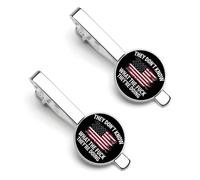 Ils n'ont aucune idée de ce qu'ils font ! 1 pince à cravate argentée pour homme, pince ronde, lot de 2, épingle à cravate pour mariage, anniversaire, affaires, remise de diplômes