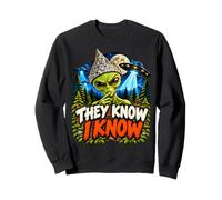 Ils savent Que Je connais la théorie du Complot Sweatshirt