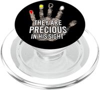 Ils sont précieux à Ses Yeux Empreinte de la Main d'égalité PopSockets PopGrip pour MagSafe