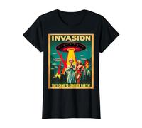Ils sont Venus à conquérir la Terre T-Shirt Graphique avec Valeur