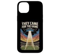 Ils sont Venus pour Le Jeu UFO Football Alien Invasion Stadium Coque pour iPhone 14 Plus