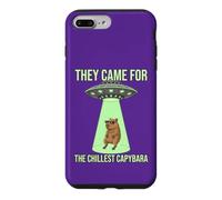 Ils sont Venus pour Les soucoupes Volantes extraterrestres Capybara Les Plus Froides Coque pour iPhone 7 Plus/8 Plus
